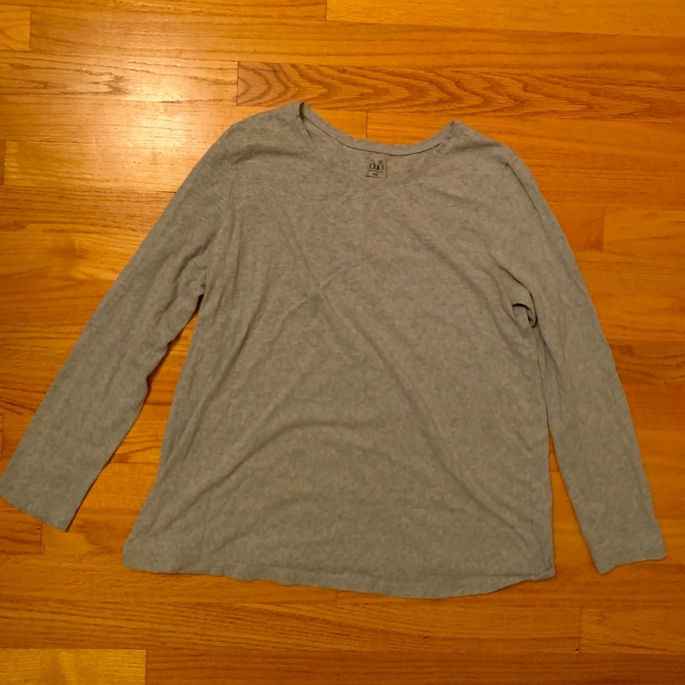 Grey Long Sleeve Maternity Too